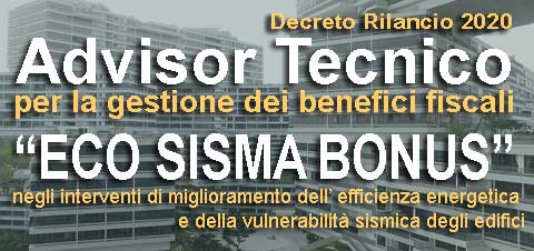 ECO SISMA BONUS 110 %